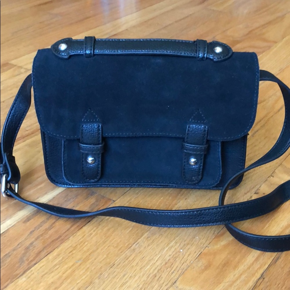 BDG Suede Mini Messenger NWOT